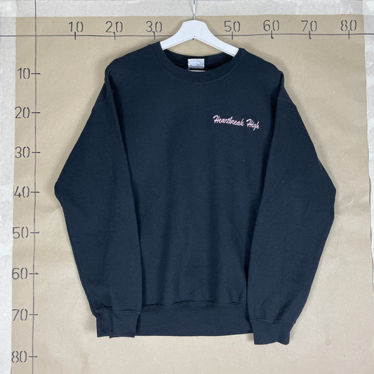 Sort Vintage Heartbreak High Crewneck Sweatshirt