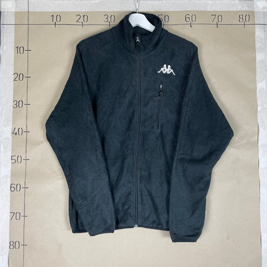 Sort Vintage Kappa Fleece Zip Sweatshirt