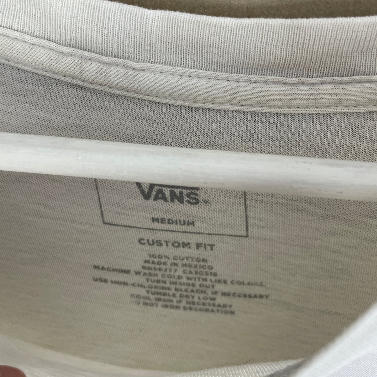 Hvid Vans Graphic T-Shirt