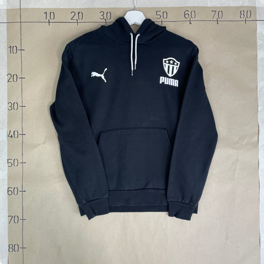 Sort Puma Hoodie Med Shield Logo