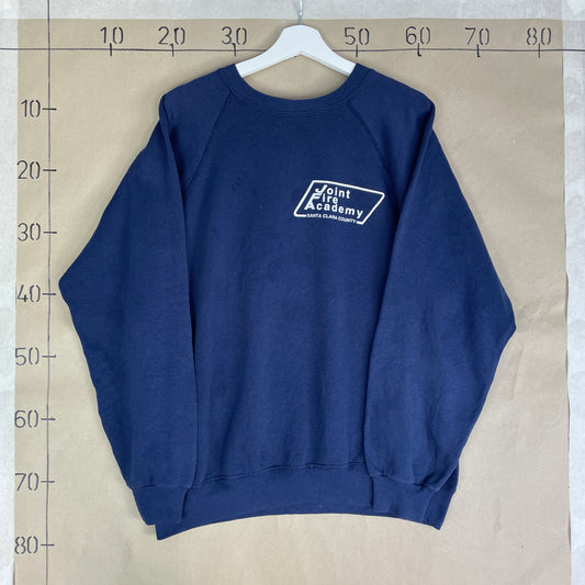 Navy Vintage Joint Fire Academy Crewneck Sweatshirt