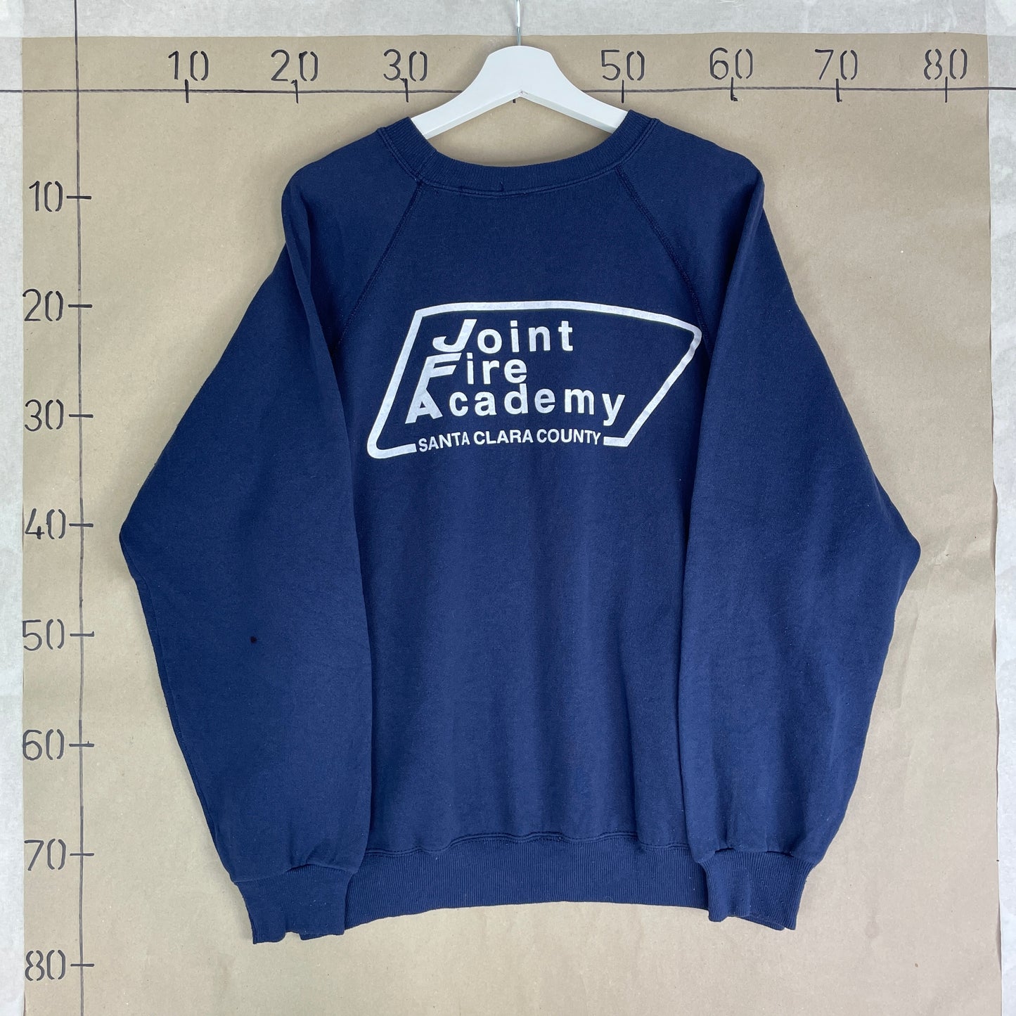 Navy Vintage Joint Fire Academy Crewneck Sweatshirt