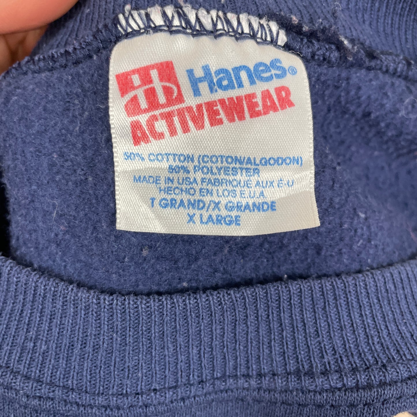 Navy Vintage Joint Fire Academy Crewneck Sweatshirt