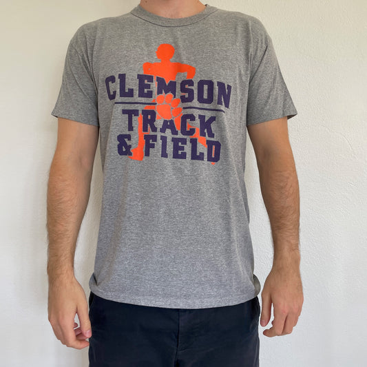 Grå Vintage "Clemson" T-Shirt