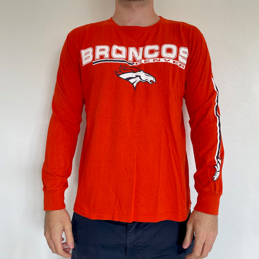 Orange NFL Langærmet T-Shirt