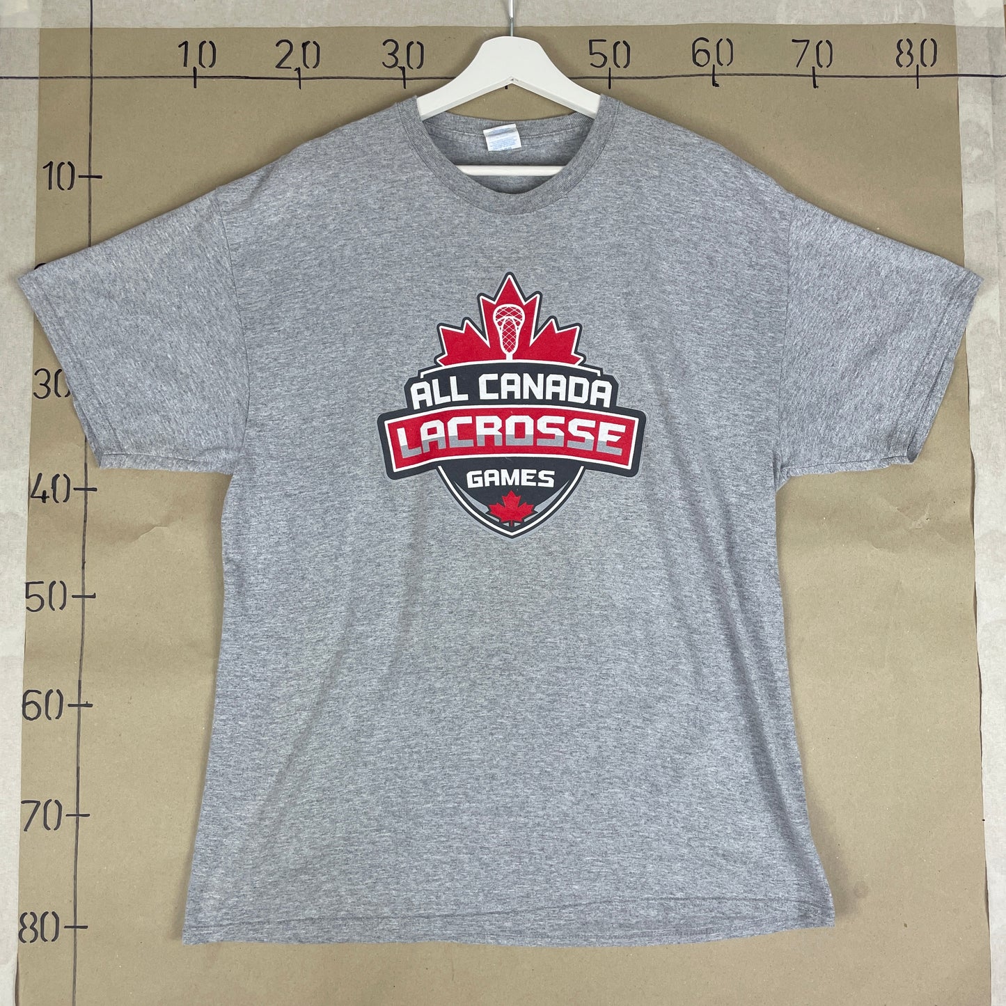 Grå All Canada Lacrosse Games T-shirt