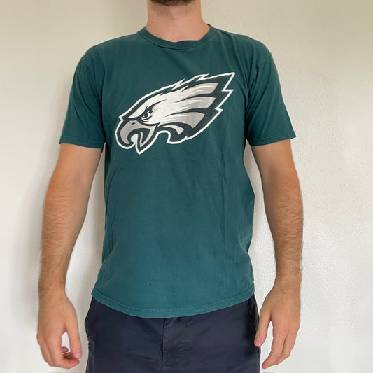 Grøn Vintage "Eagles" T-Shirt