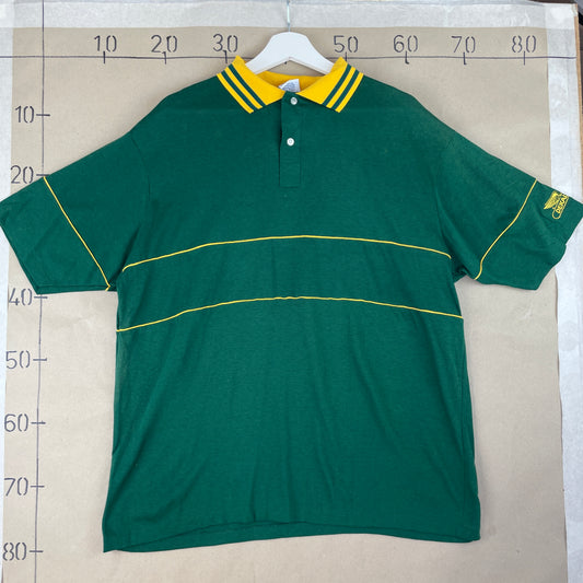 Grøn Vintage DeKALB Polo Shirt