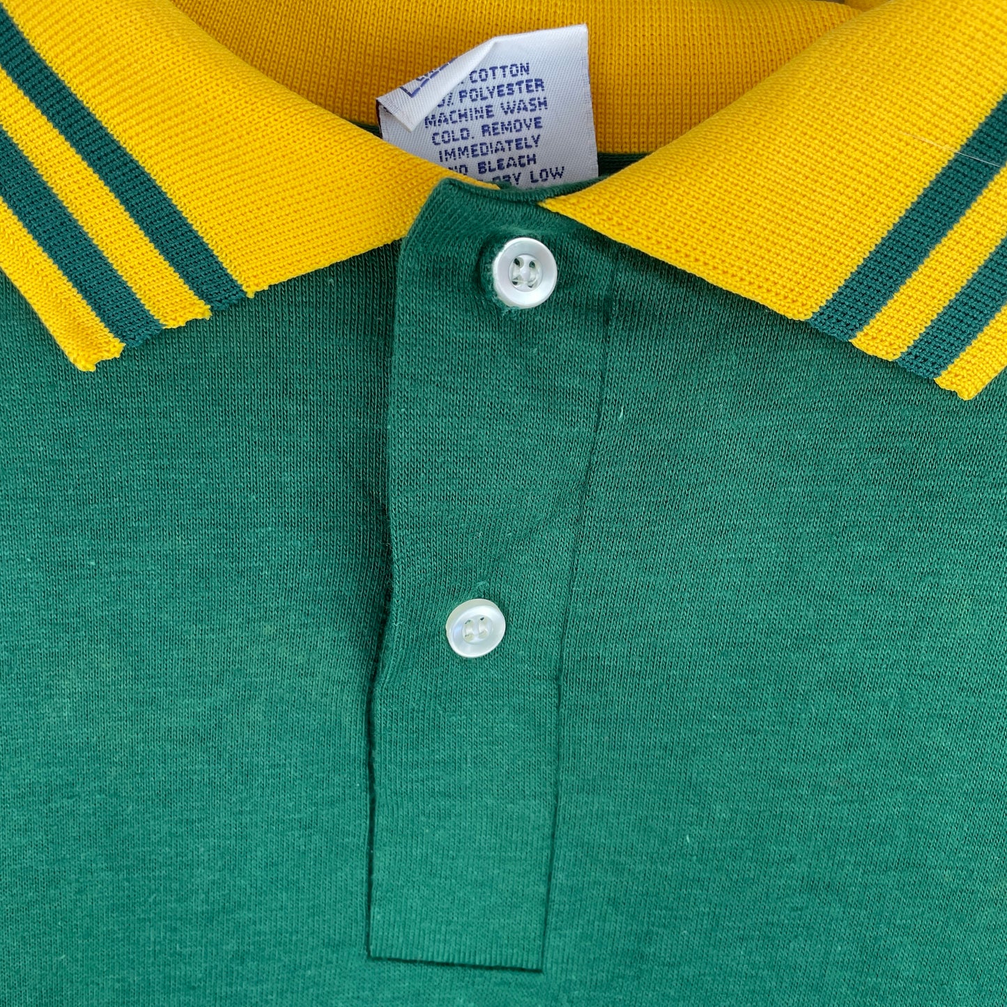 Grøn Vintage DeKALB Polo Shirt
