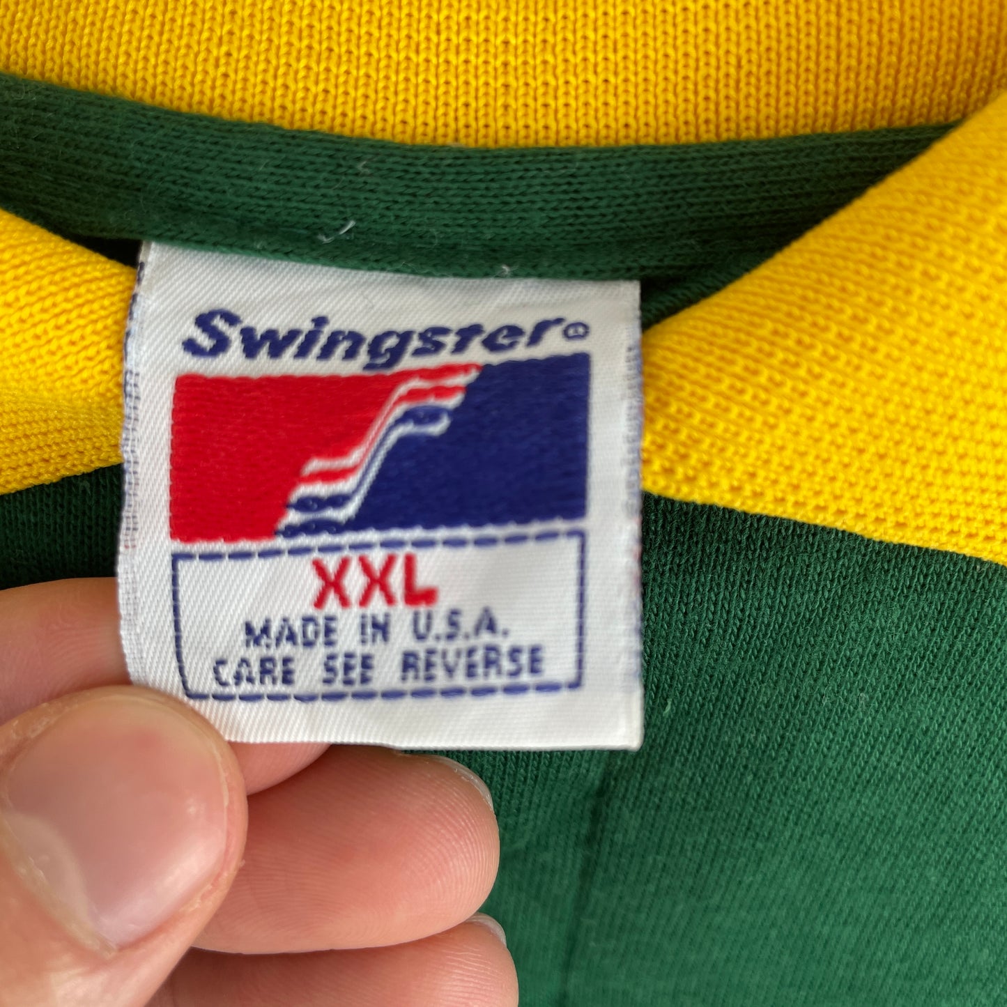 Grøn Vintage DeKALB Polo Shirt