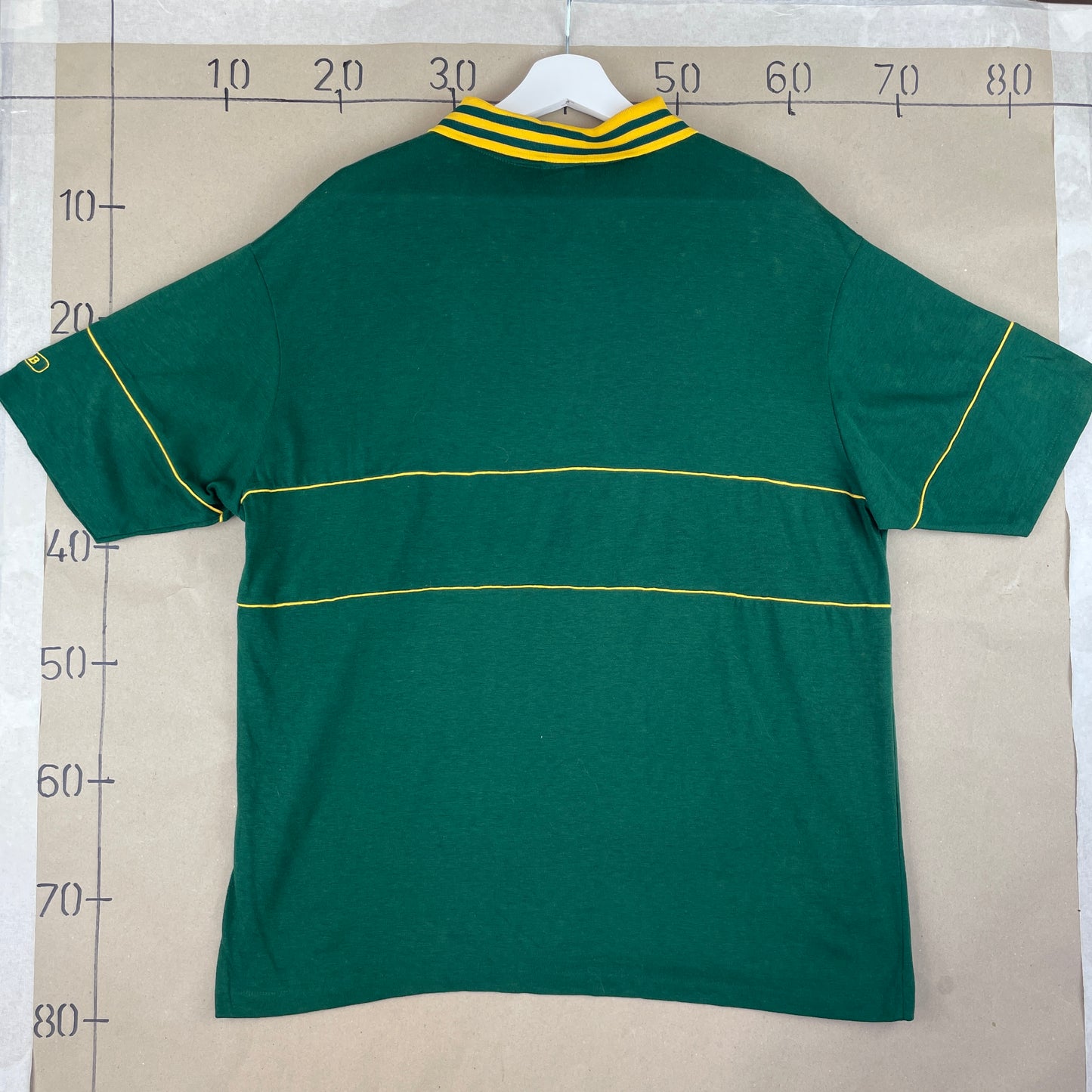 Grøn Vintage DeKALB Polo Shirt