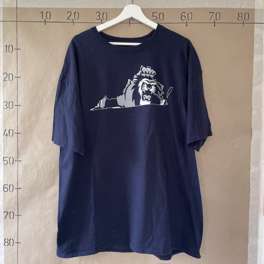 Mørkeblå Vintage T-Shirt
