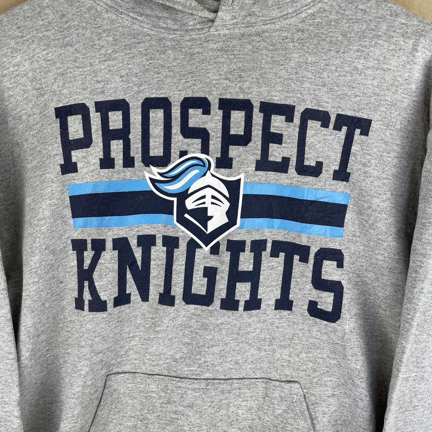 Grå Vintage Prospect Knights Hoodie