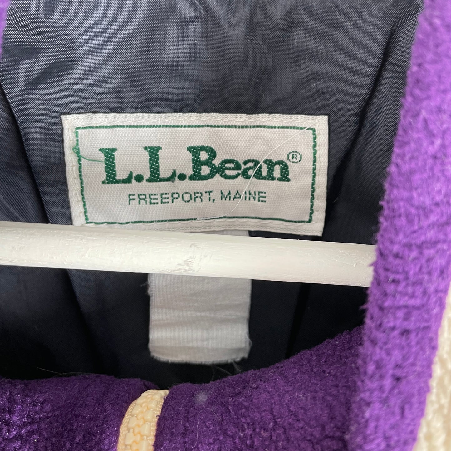 Creme Vintage L.L.Bean Fleece