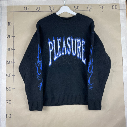 Sort Vintage Weekday Striktrøje