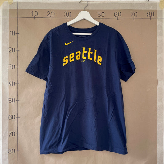 Mørkeblå Nike "Seattle" T-Shirt