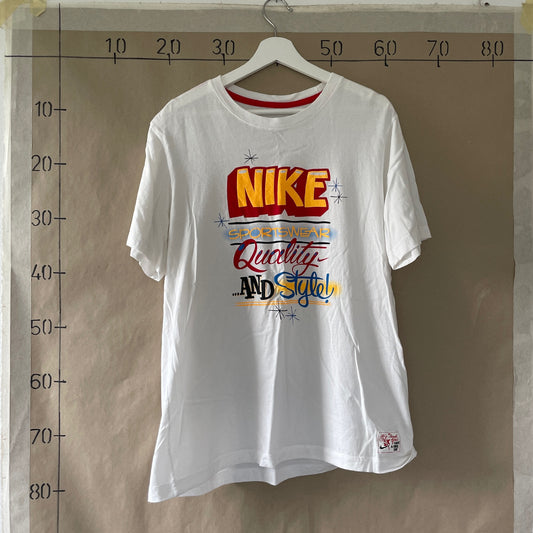 Hvid Nike T-Shirt
