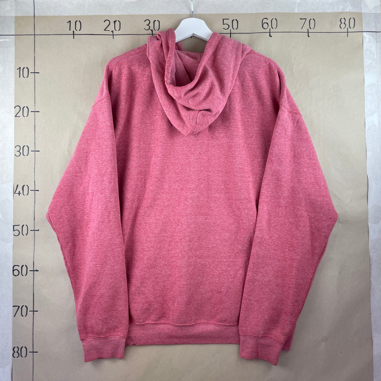 Rød Vintage New Hampshire Hoodie