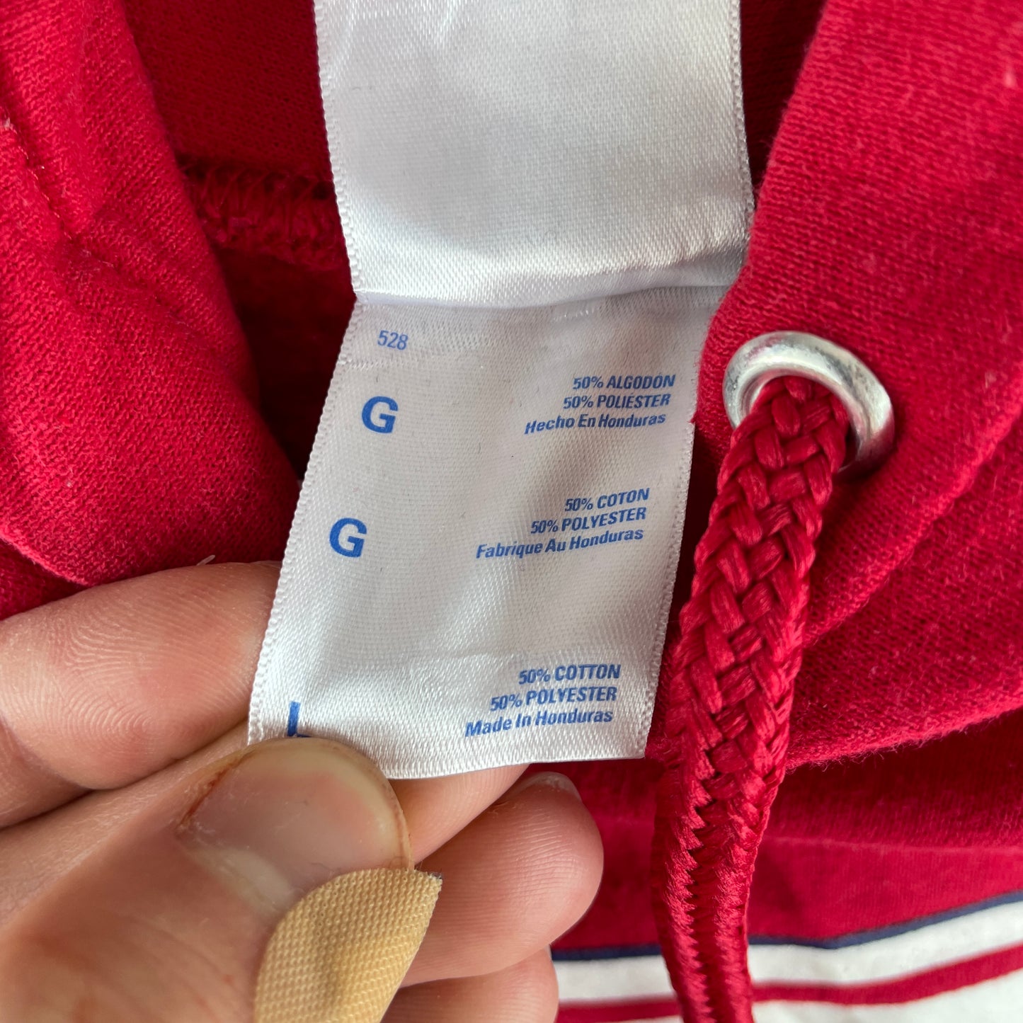 Rød Vintage Morada Wolfpack Hoodie