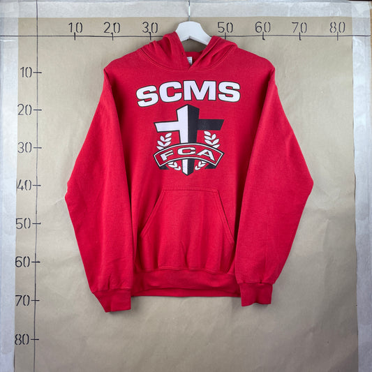 Rød Vintage SCMS FCA Hoodie