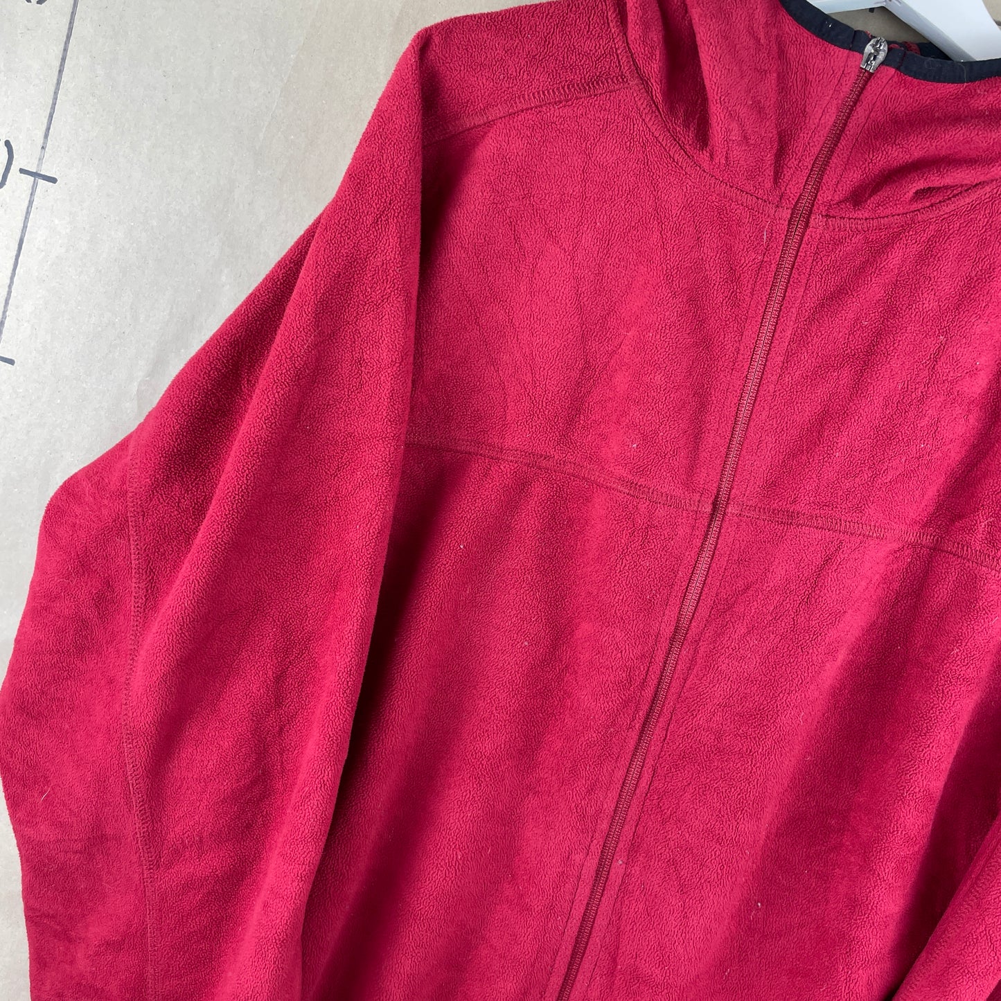 Rød Vintage L.L.Bean Fleece Hoodie