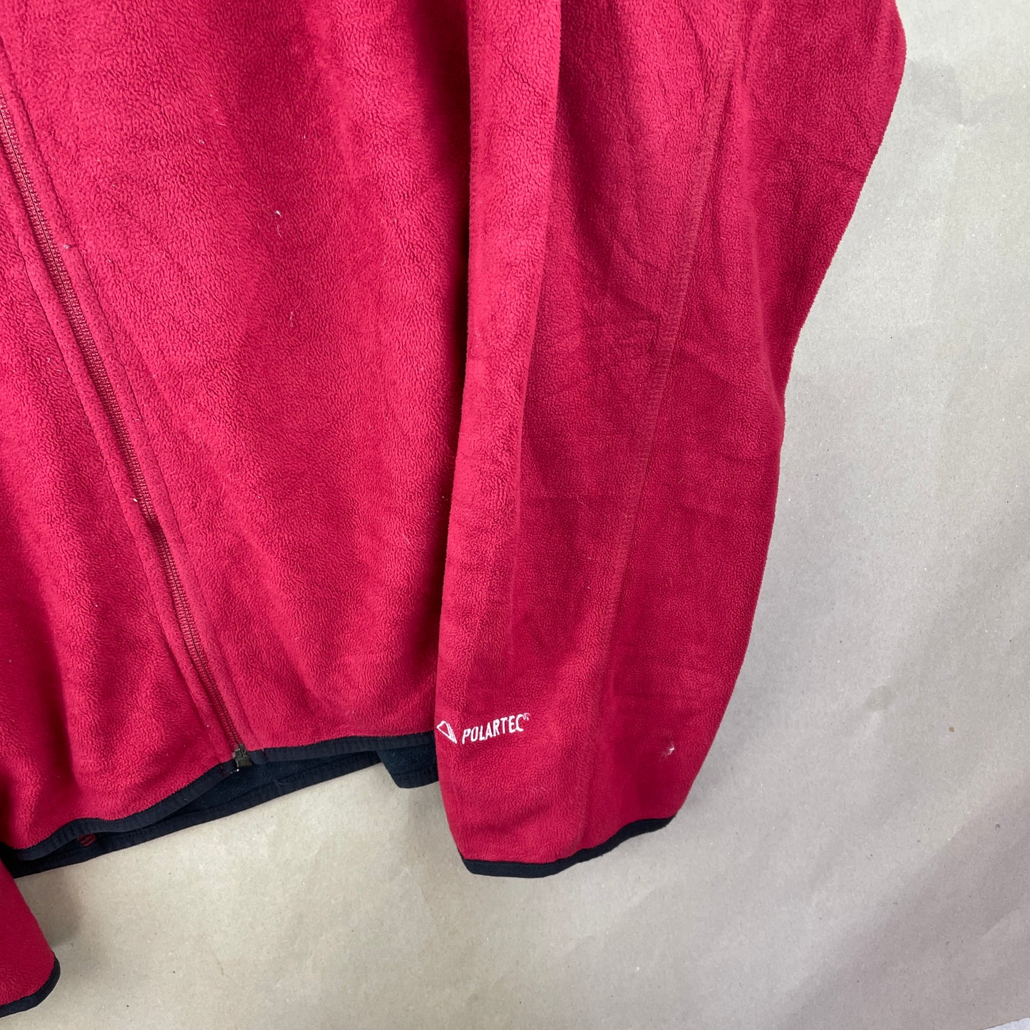 Rød Vintage L.L.Bean Fleece Hoodie