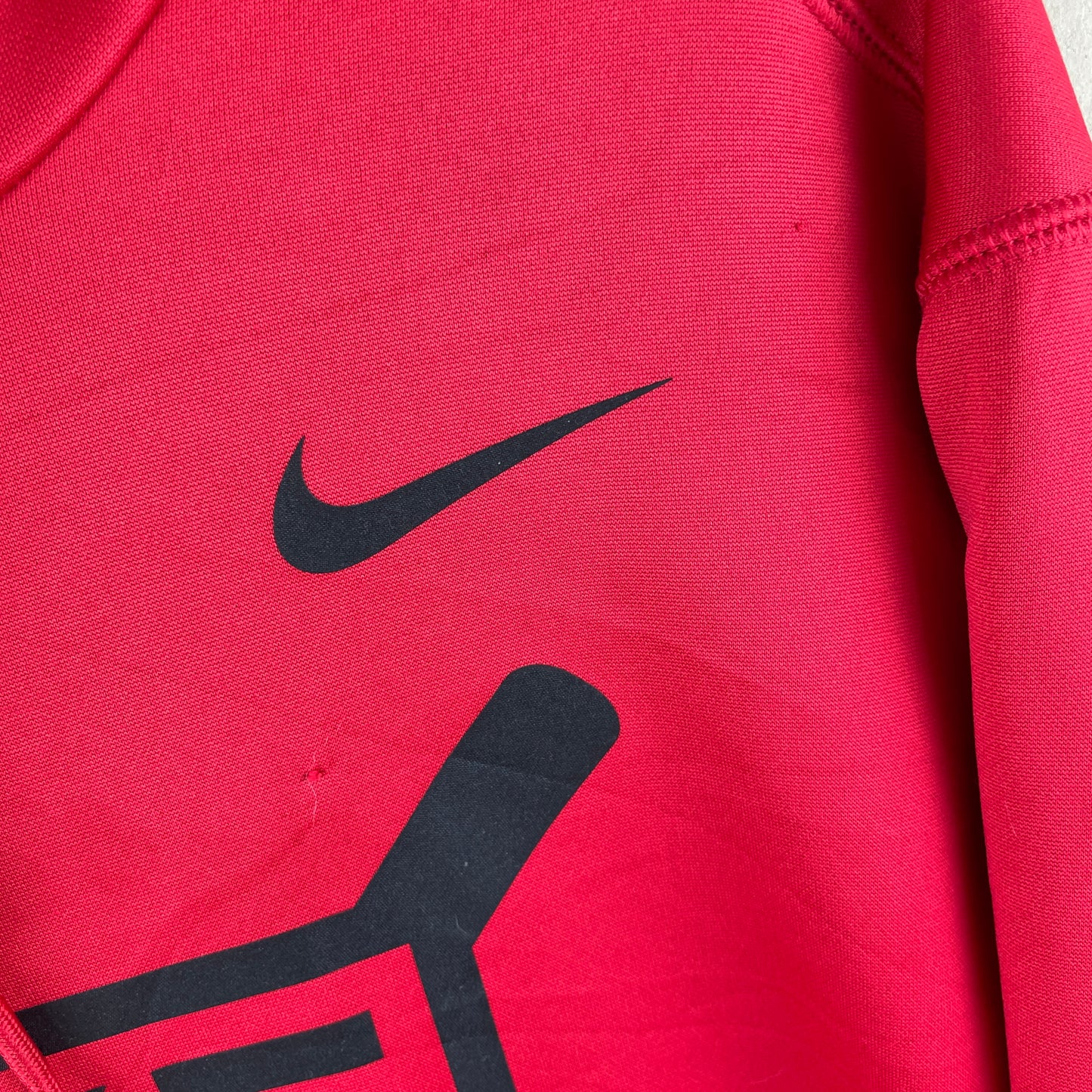 Rød Nike Baseball Hoodie