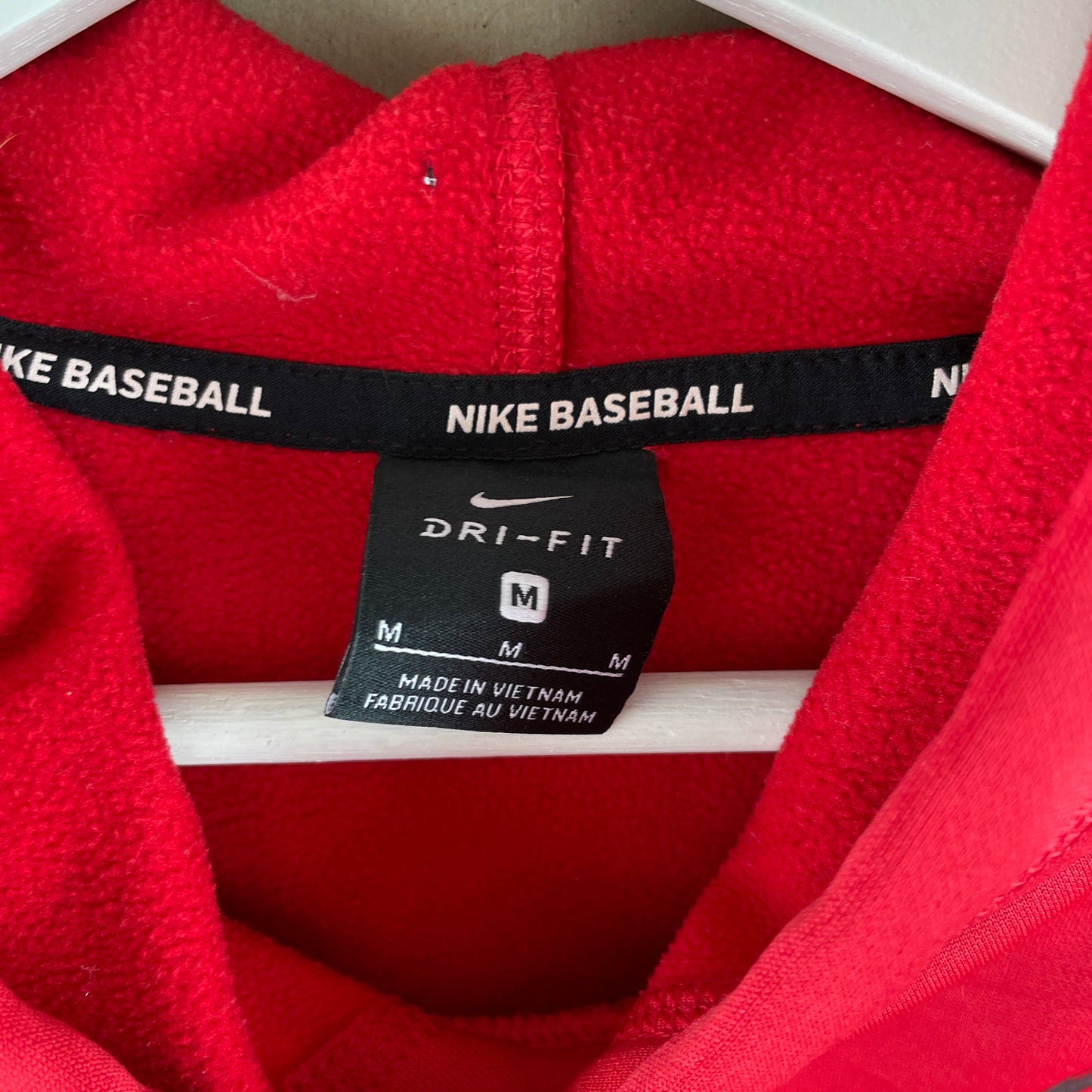 Rød Nike Baseball Hoodie