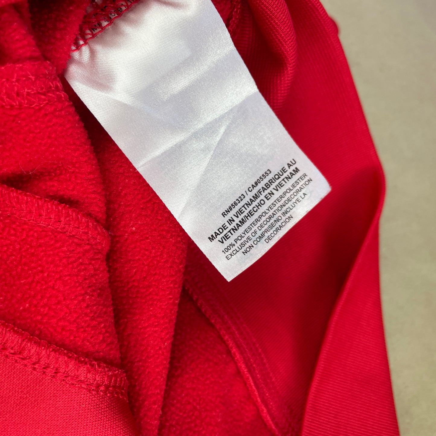 Rød Nike Baseball Hoodie