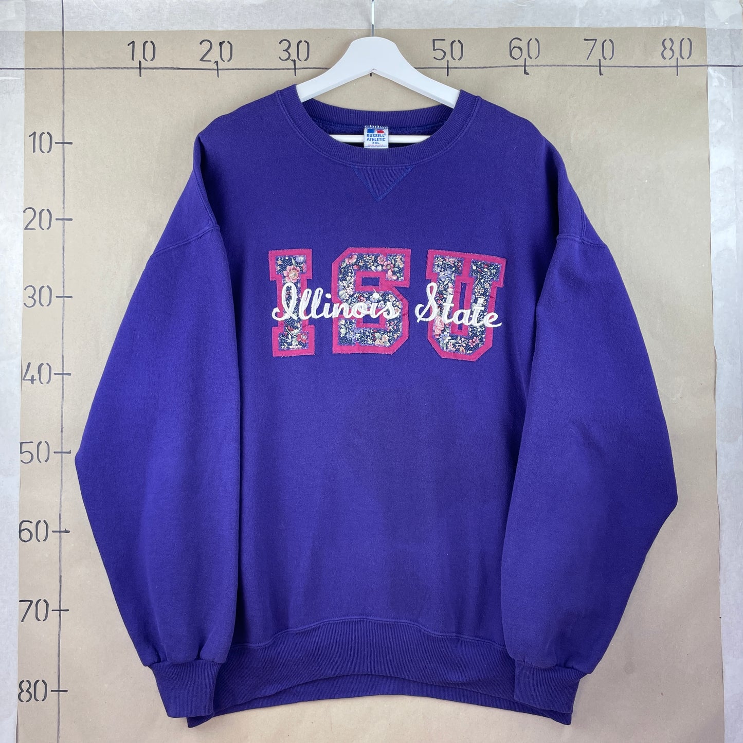 Lilla Russell Athletic ISU Crewneck