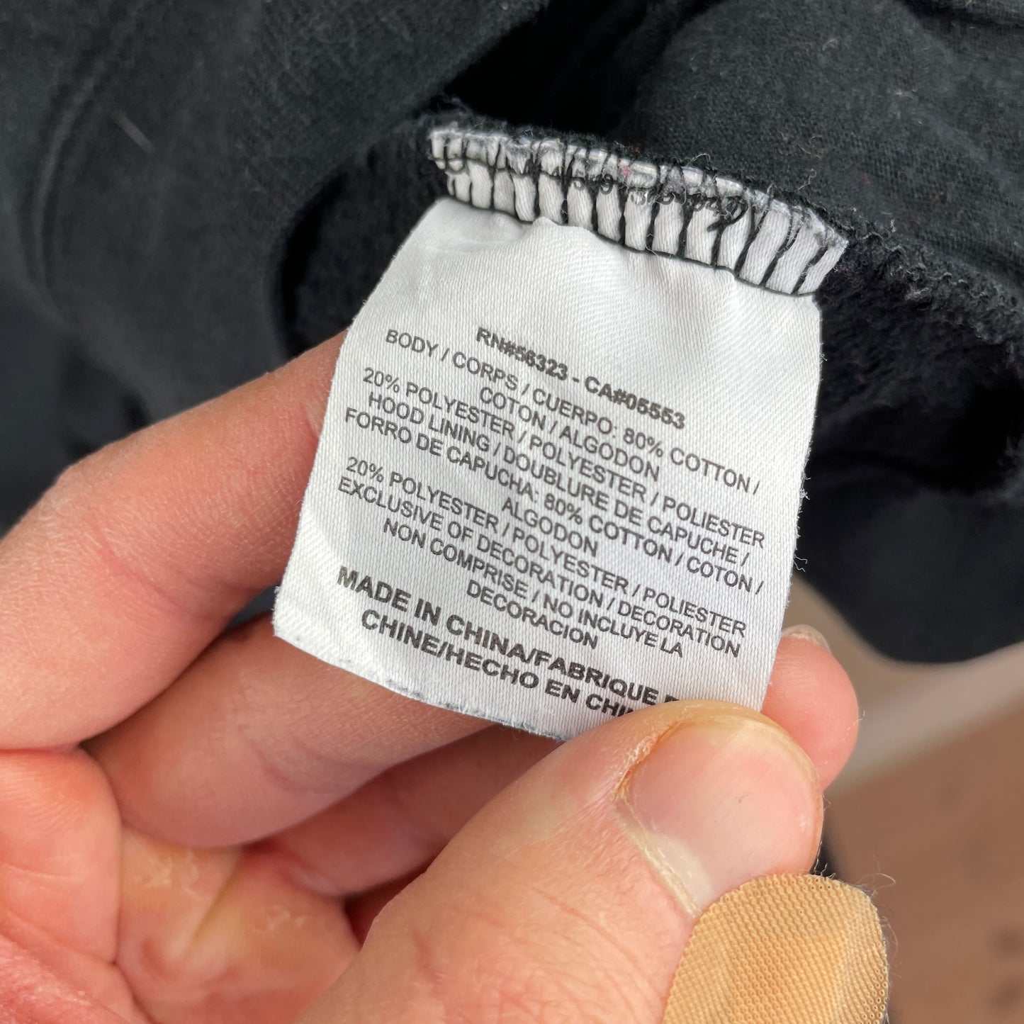 Sort Nike Oregon Hoodie