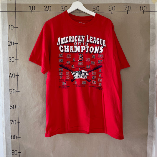 Rød Vintage "MLB" T-Shirt