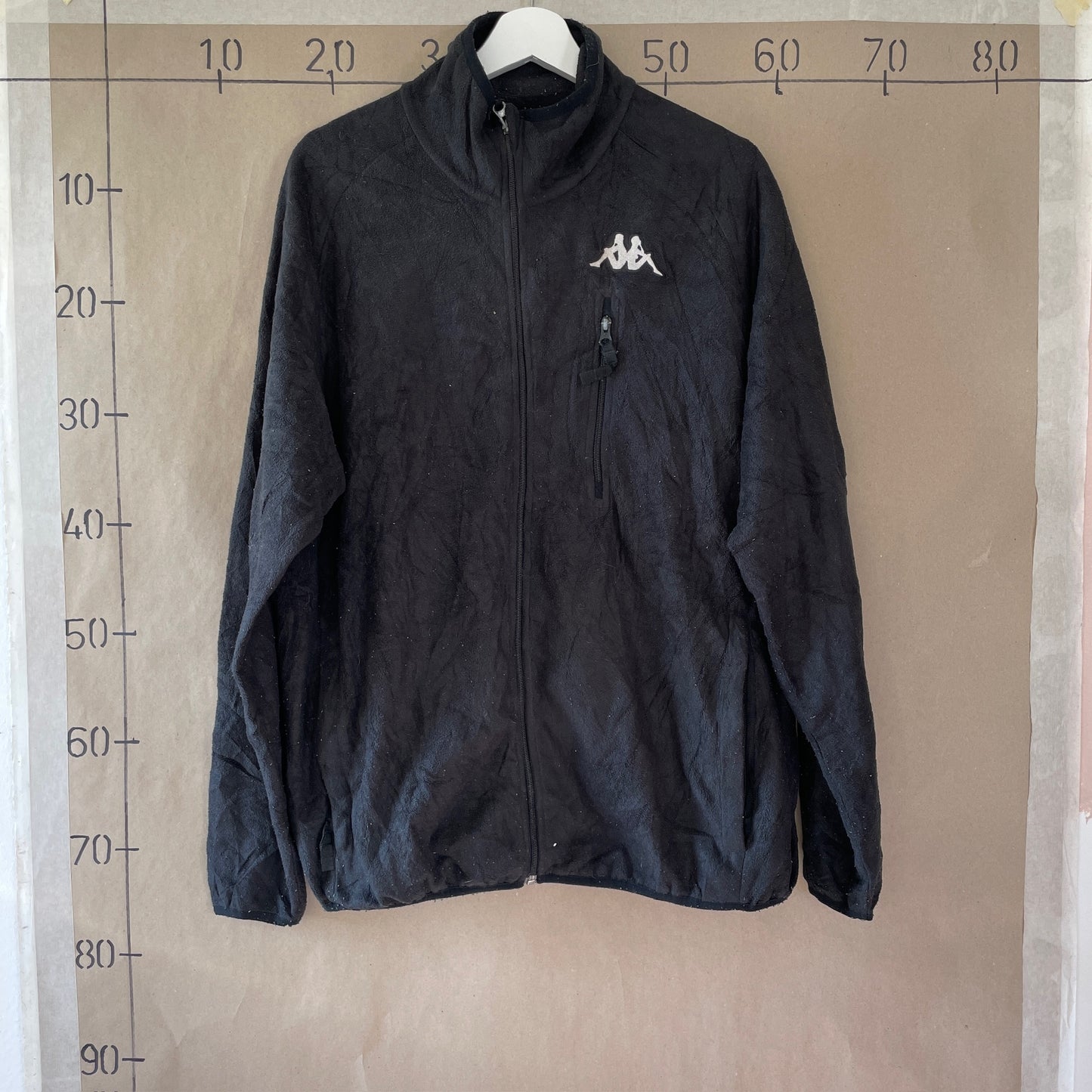 Sort Vintage Kappa Fleece Sweatshirt