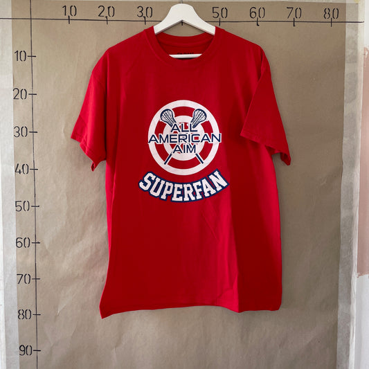Mørkerød Vintage T-Shirt
