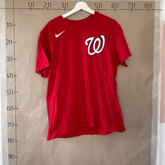 Rød Nike T-Shirt