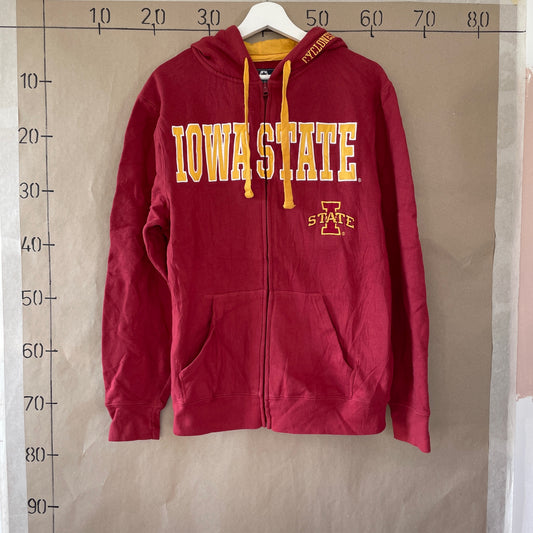 Rød & Gul Vintage Hoodie