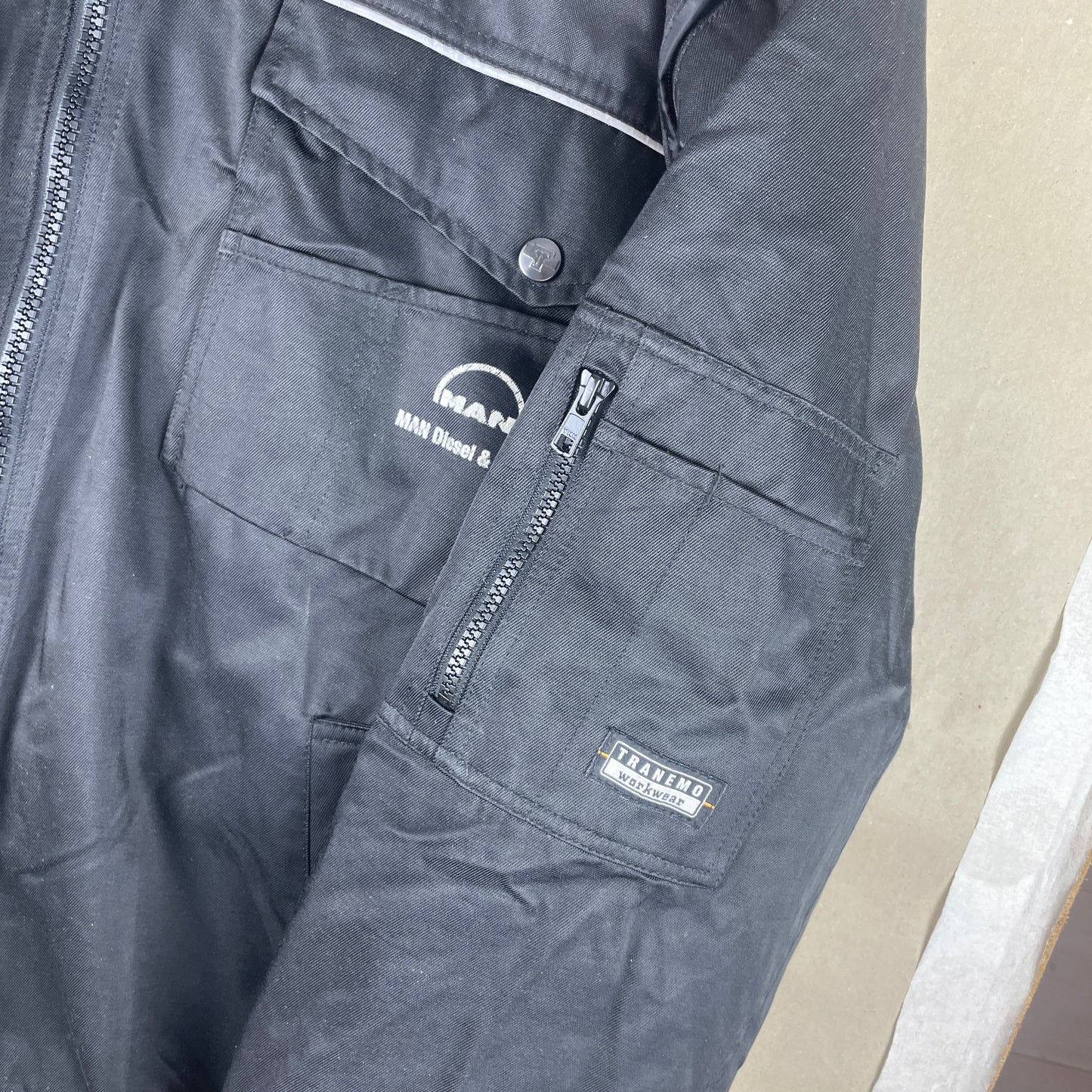 Sort Tranemo Workwear Jakke