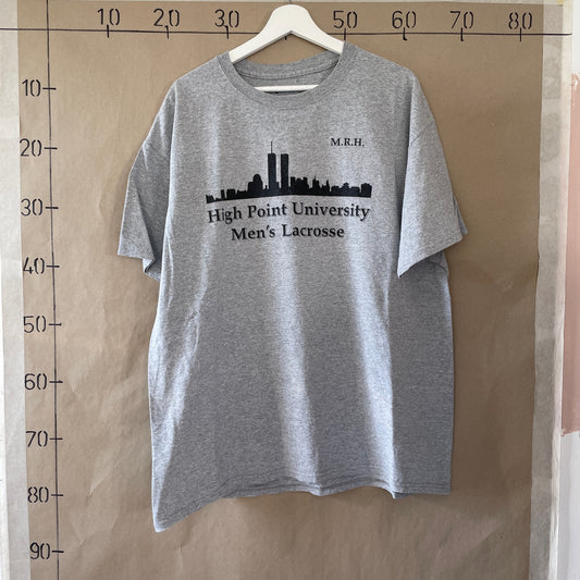 Grå Vintage "9/11 Memorial" T-Shirt
