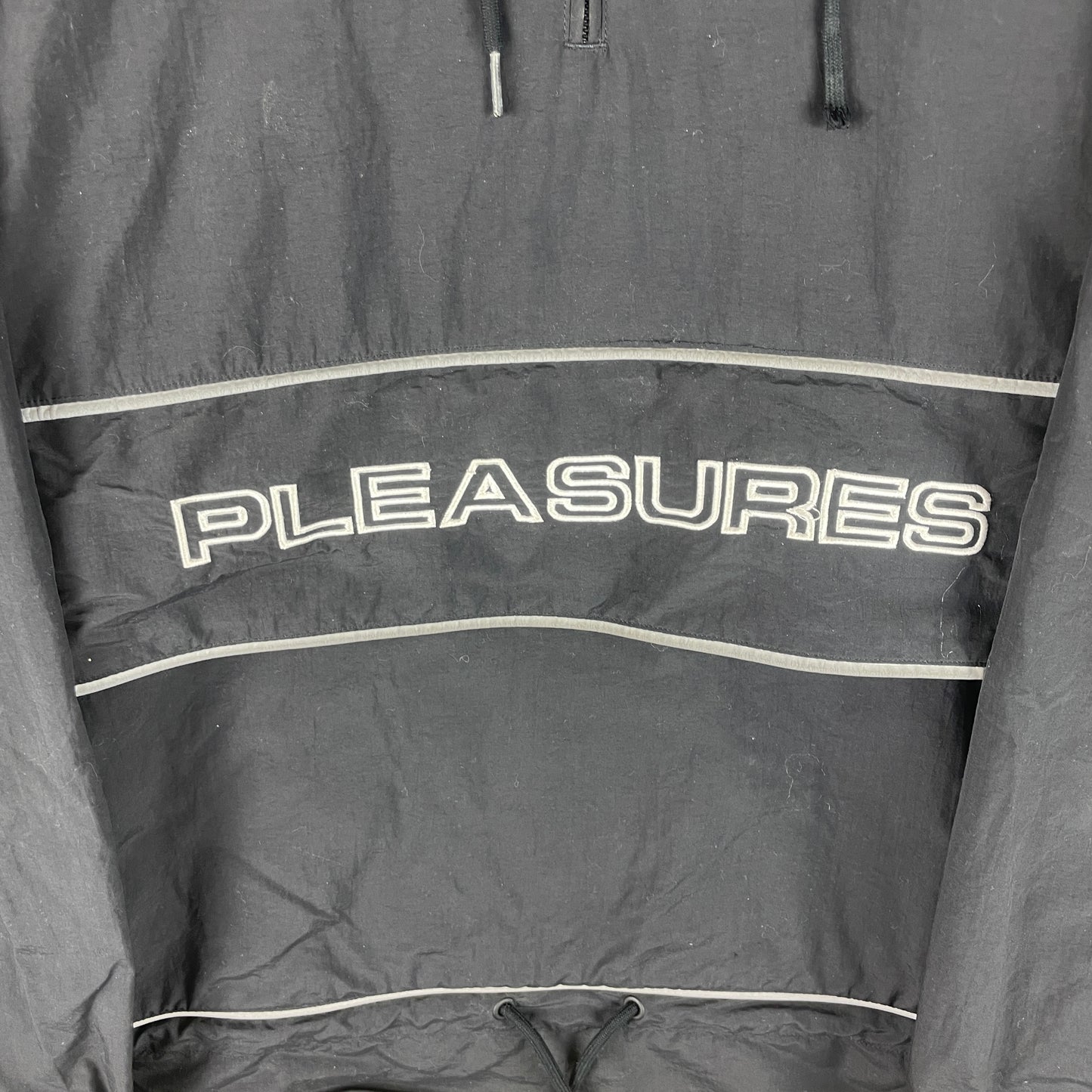 Sort Reebok X Pleasures Windbreaker Anorak Streetwear
