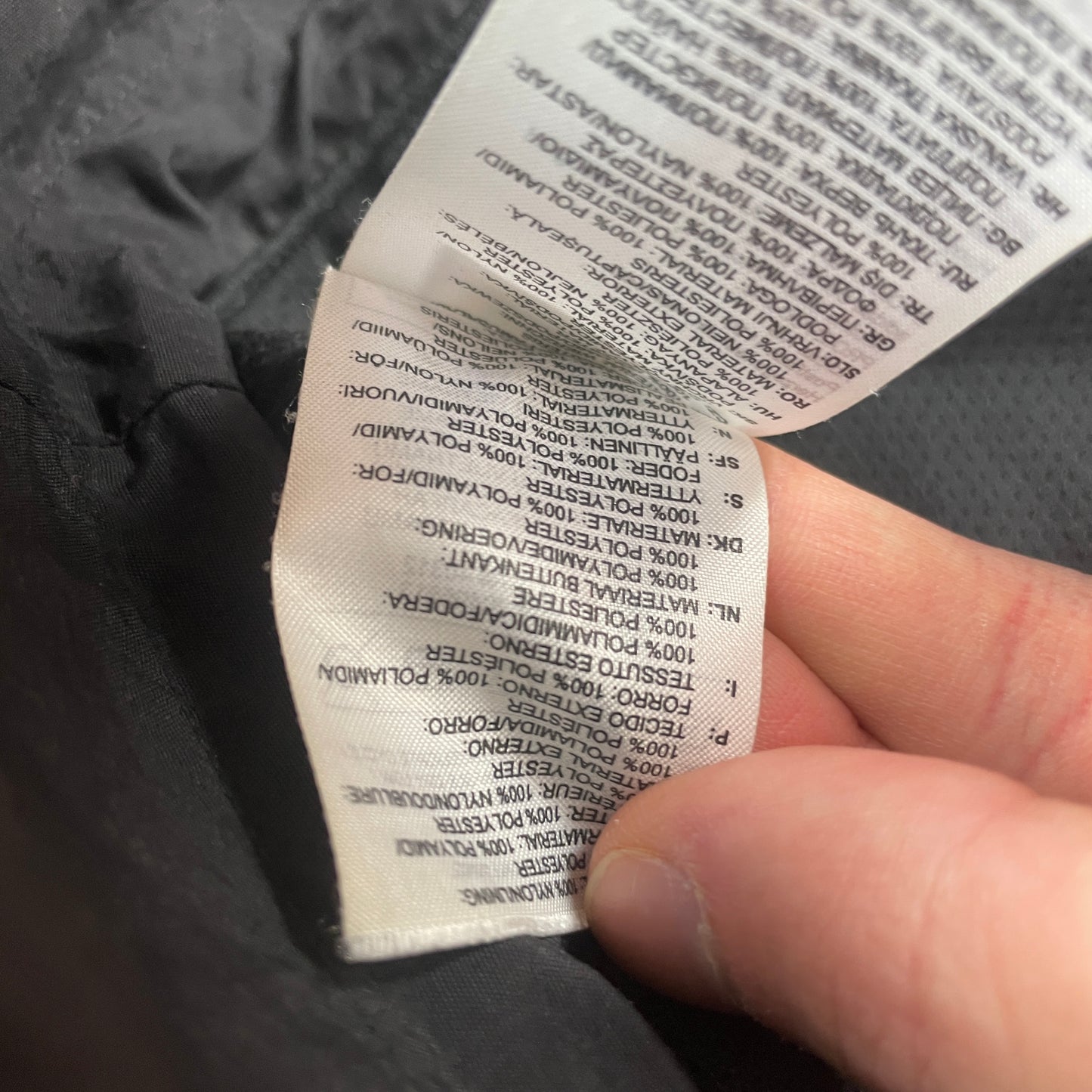 Sort Reebok X Pleasures Windbreaker Anorak Streetwear