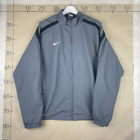 Grå Nike Dri-Fit Løbejakke Windbreaker