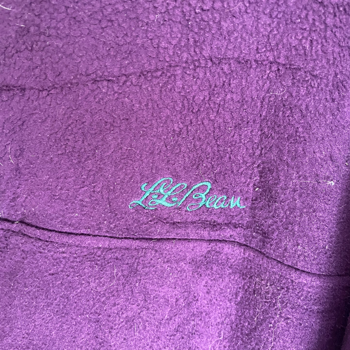 Lilla L.L.Bean Fleece Anorak Outdoor