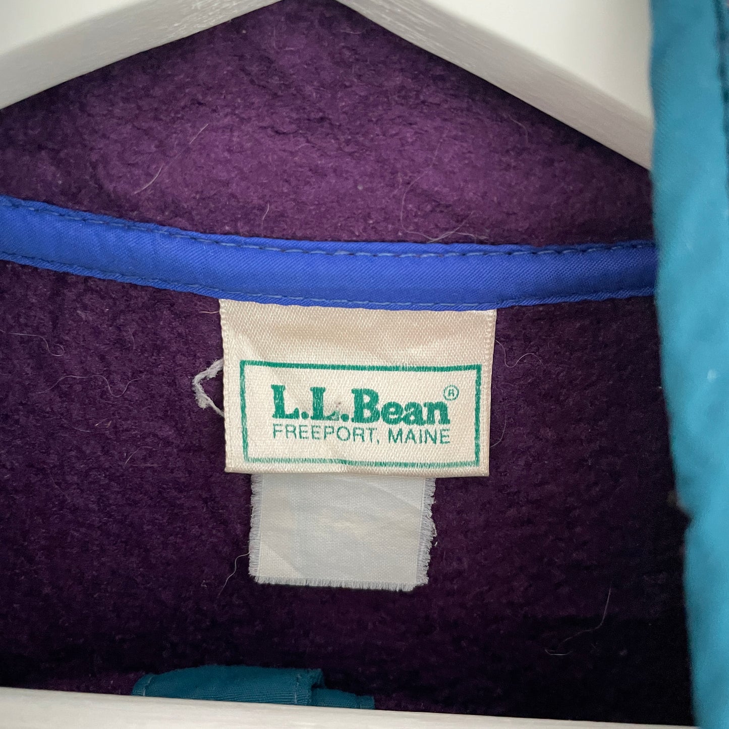 Lilla L.L.Bean Fleece Anorak Outdoor