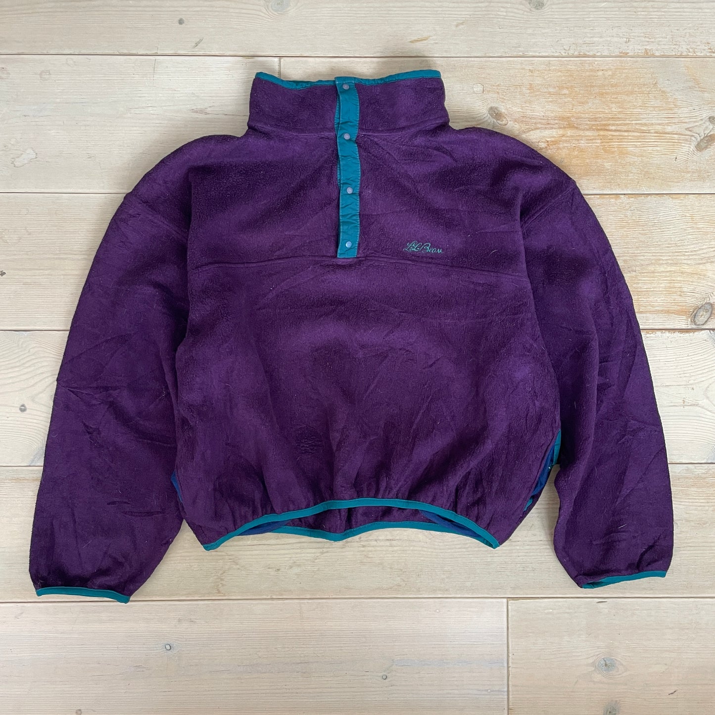 Lilla L.L.Bean Fleece Anorak Outdoor