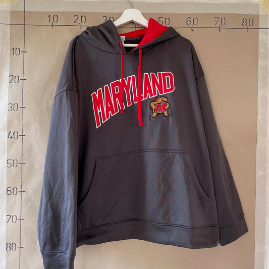 Grå Vintage "Maryland" Hoodie