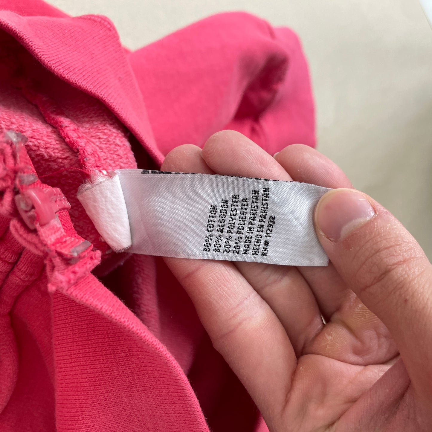 Pink Vintage Myrtle Beach South Carolina Zip Hoodie