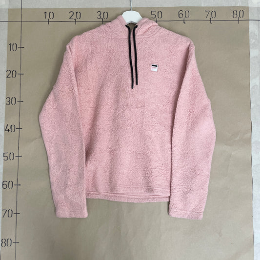 Lyserød Fila Fleece Hoodie