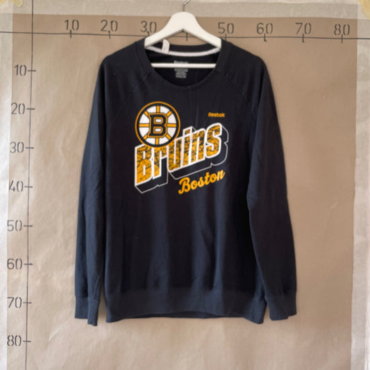 Sort Reebok Boston Sweatshirt