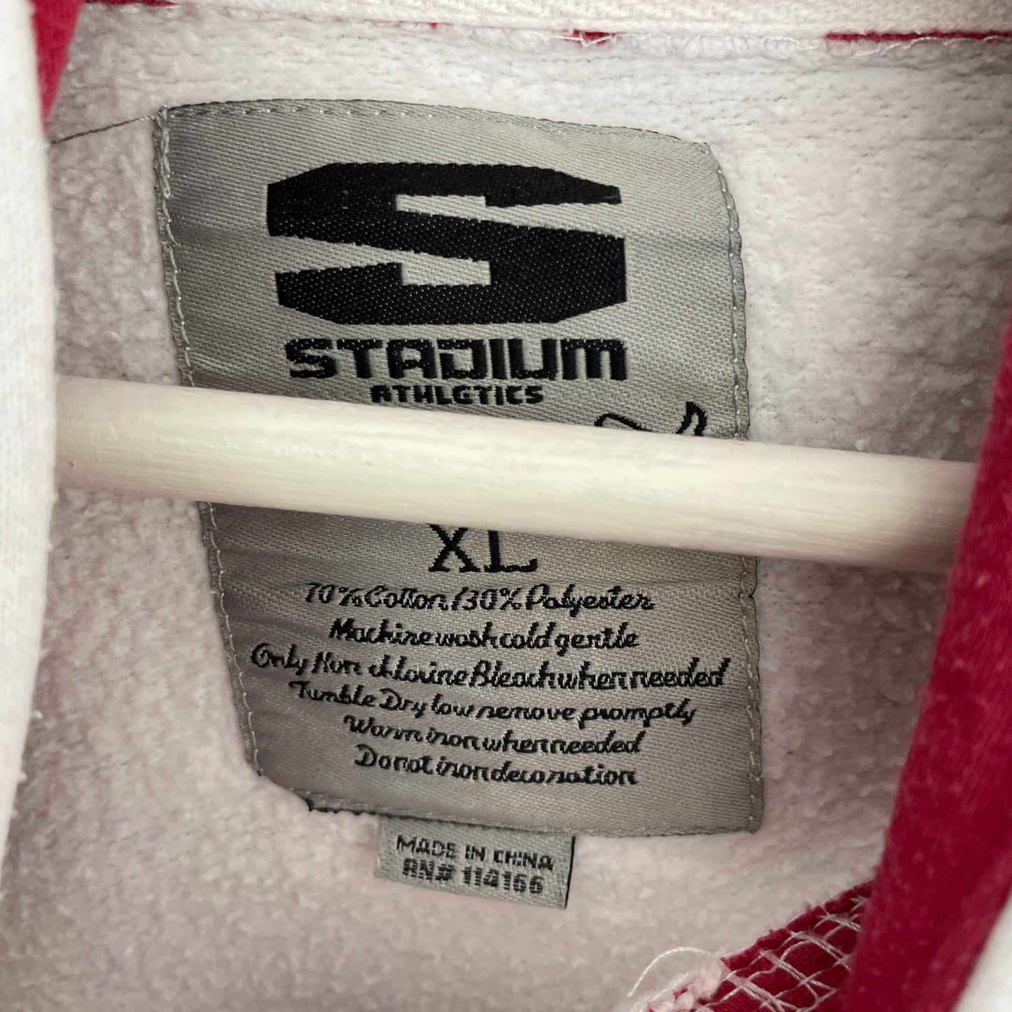 Hvid Vintage Alabama Crimson Tide Hoodie