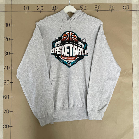 Grå Vintage San Diego Sectional Basketball Championships Hoodie